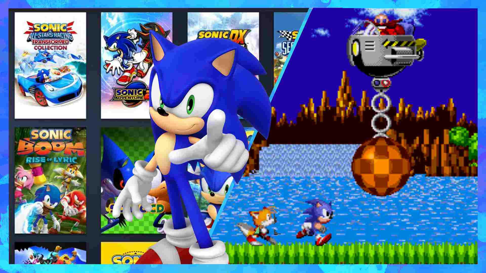5 самых продаваемых игр про Соника и как в них играть сегодня